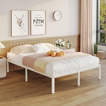 YUNページ Amazon.com: YUSENHEEI 14 Inch Queen Bed Frame No Box Spring